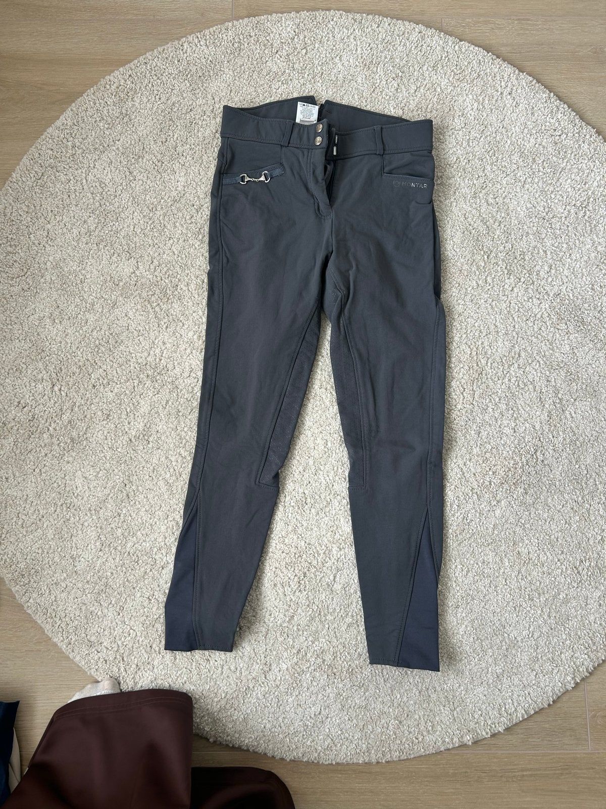 Grijze Montar rijbroek, Dieren en Toebehoren, Paardrijkleding, Ophalen of Verzenden, Dressuur, Onderkleding
