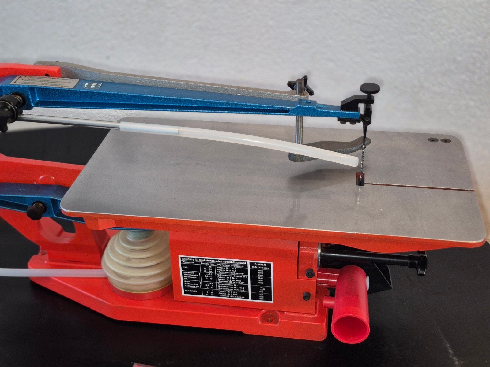 hegner,multicut 2s,figuurzaagmachine,regelbaar toerental, Ophalen, Hegner, Zo goed als nieuw, 30 tot 70 mm