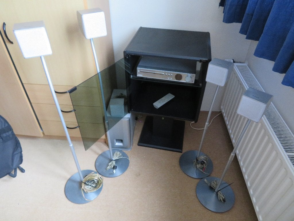 Sony 5.1 home cinema set, Gebruikt, 70 watt of meer, 5.1-systeem, Dvd-speler
