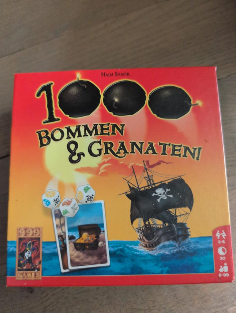 1000 bommen en Granaten 999 games, Ophalen of Verzenden, Zo goed als nieuw, 999 games.