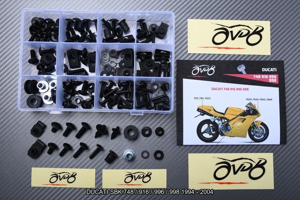 Kuip bouten set voor DUCATI SBK 748 916 996 998 1994 - 2004, Motoren, Ophalen of Verzenden