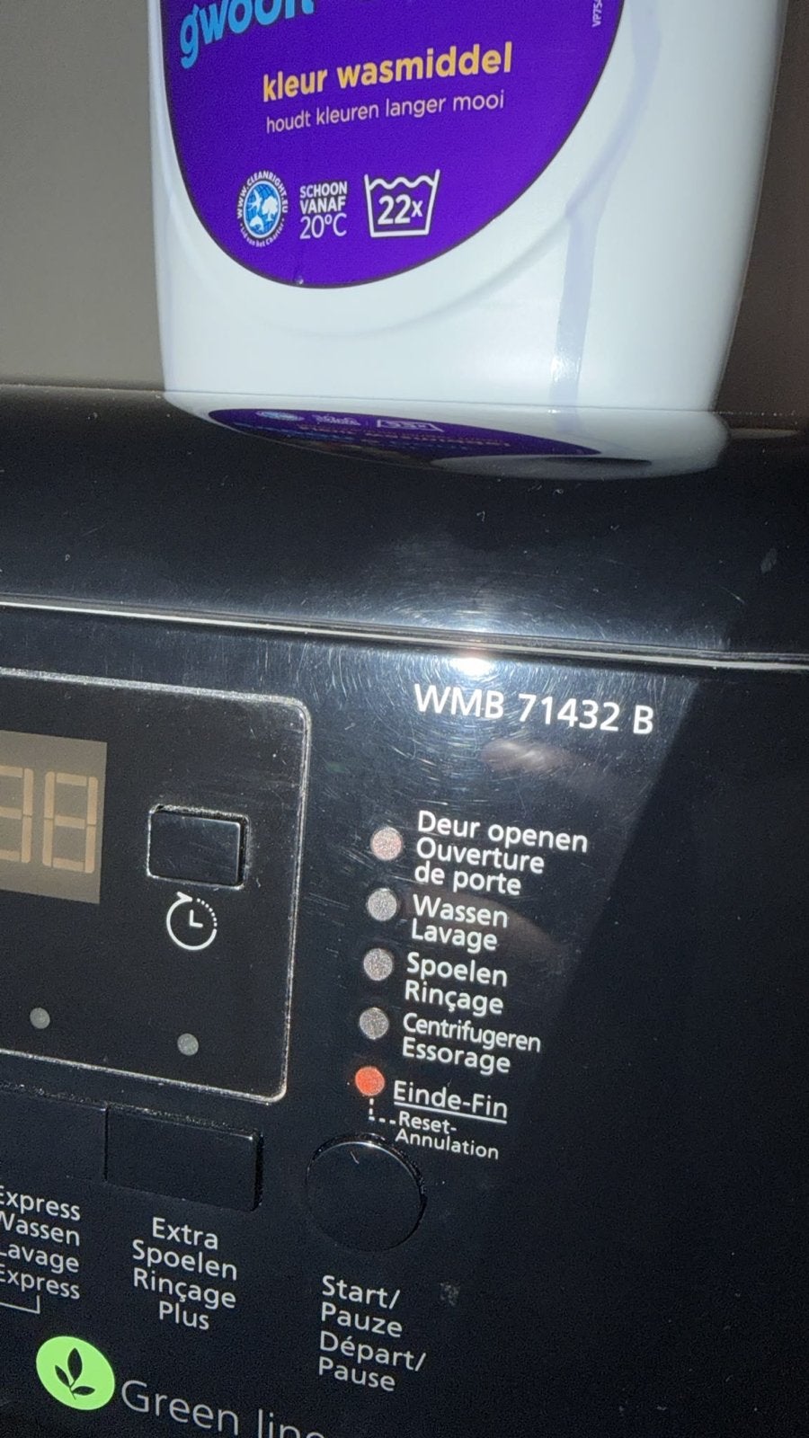 Beko WMB 71432 B Wasmachine - deur, Ophalen, Voorlader, Niet werkend, 85 tot 90 cm