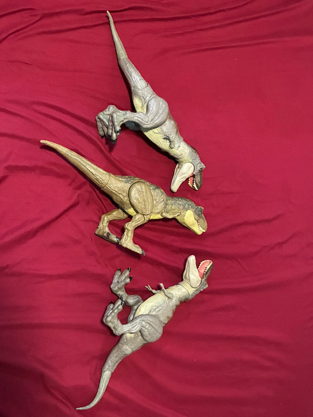 Mattel trex dino rond 55cm lang per stuk, Ophalen of Verzenden, Zo goed als nieuw