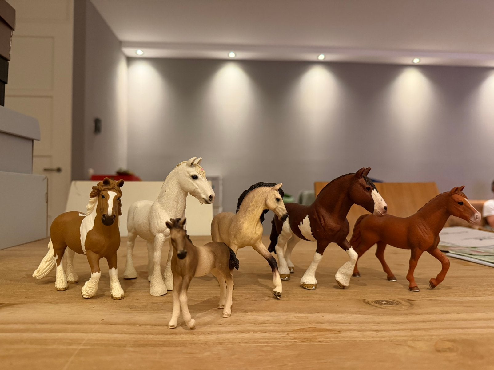 Schleich paarden set, Ophalen, Zo goed als nieuw, Paard, Beeldje of Figuurtje