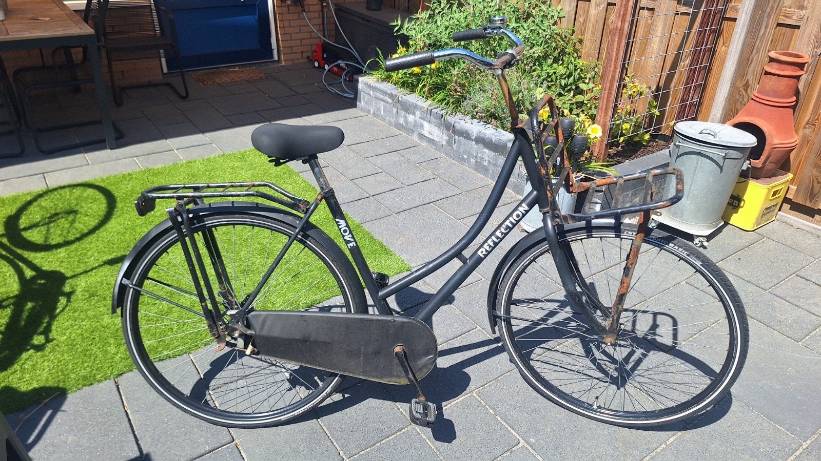 oma fiets kroeg fiets station fiets, Fietsen en Brommers, Ophalen, Gebruikt