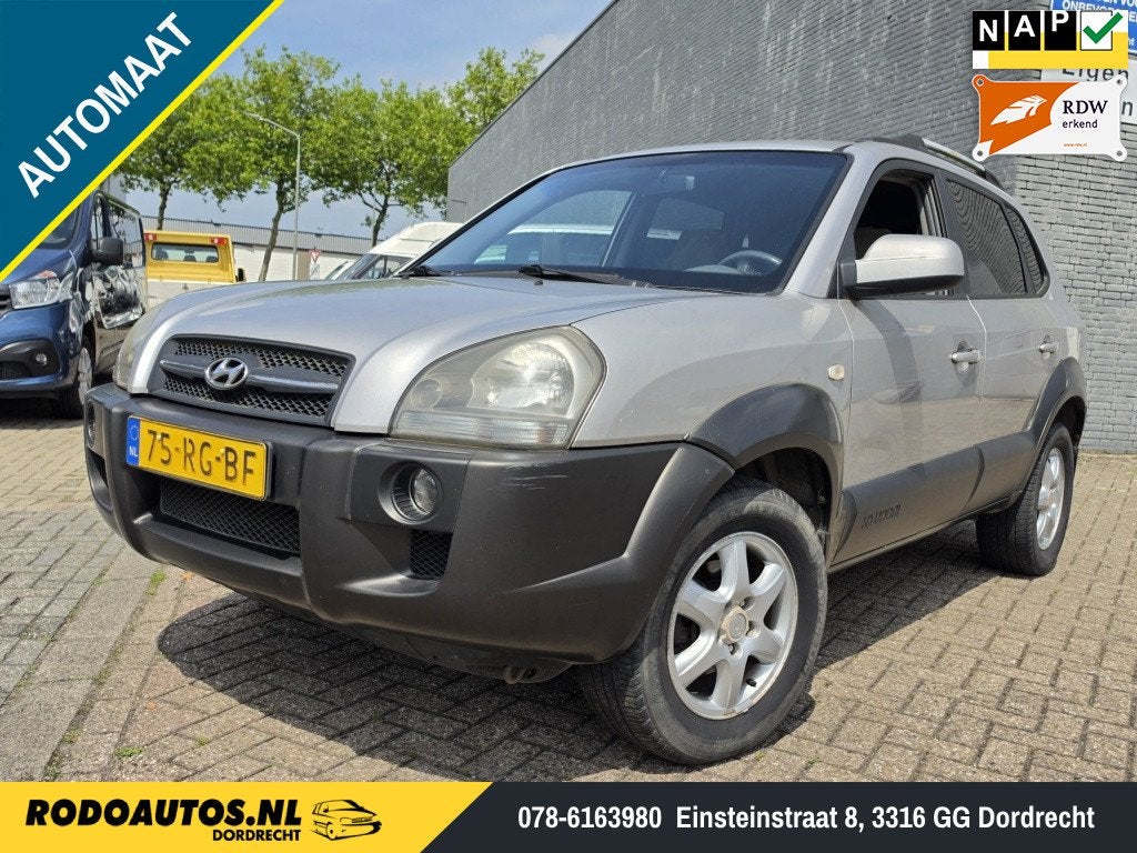 Hyundai Tucson 2.0 CRDi Style Automaat Airco Nw APK ✅, Gebruikt, 4 cilinders, Origineel Nederlands, Diesel
