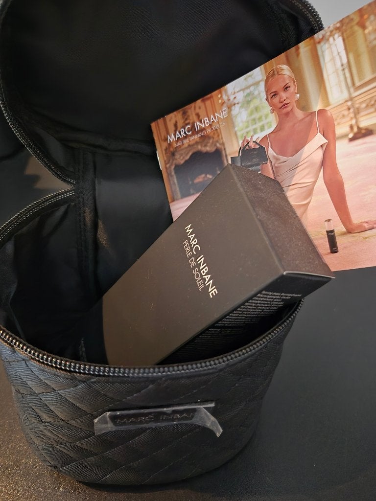 Marc Inbane tanningdrops + toilettas, Overige kleuren, Gehele gezicht, Nieuw, Ophalen of Verzenden