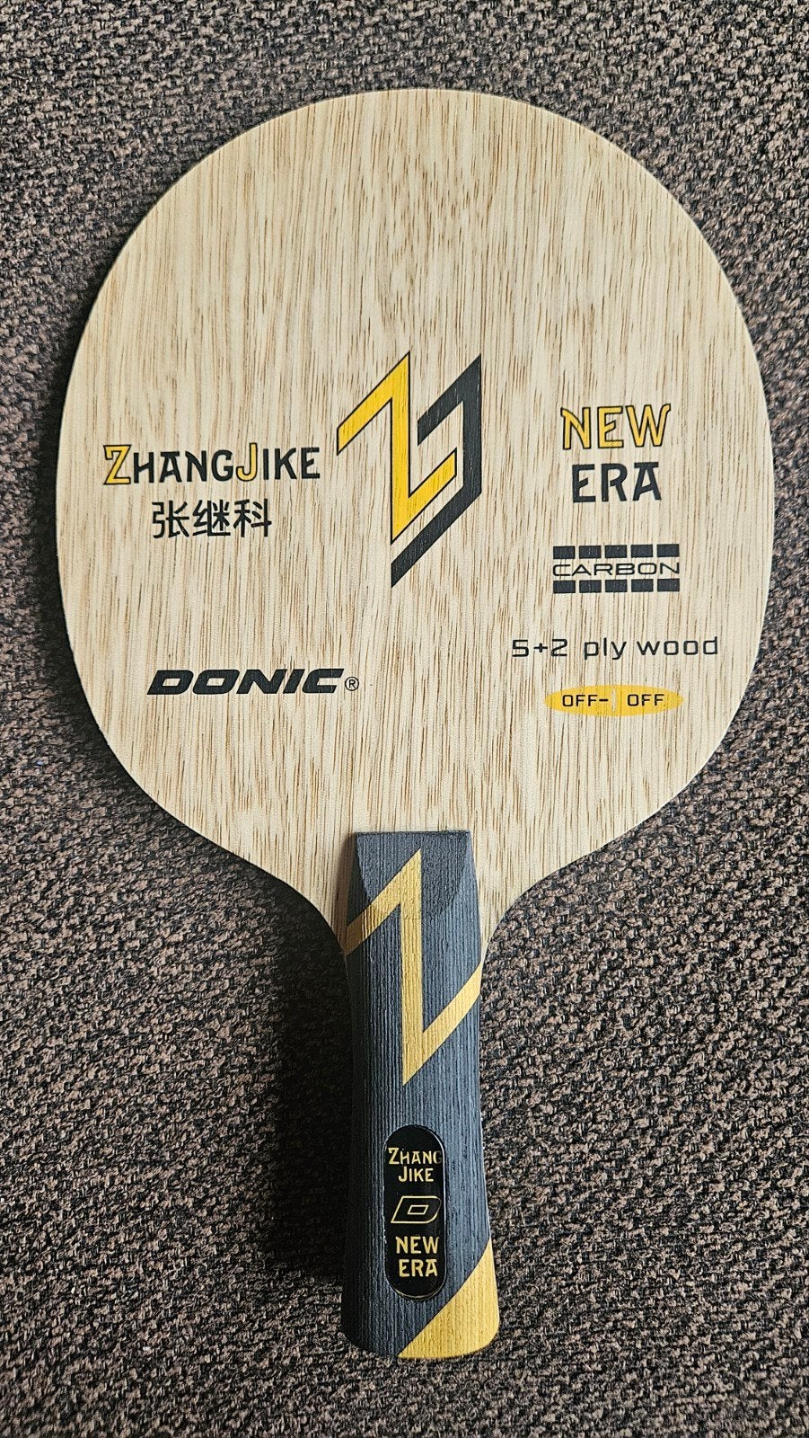 Donic Zhang Jike New Era tafeltennis frame, Sport en Fitness, Ophalen of Verzenden, Zo goed als nieuw, Net, Batje(s) of Balletje(s)