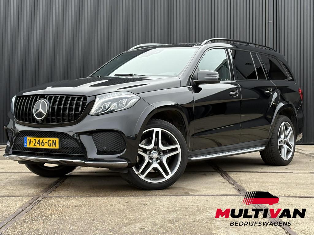 Mercedes-Benz GLS 350 d 4MATIC | AMG | AIRMATIC | 3500KG | 4, Auto's, Gebruikt, 258 pk, Leder, Bedrijf