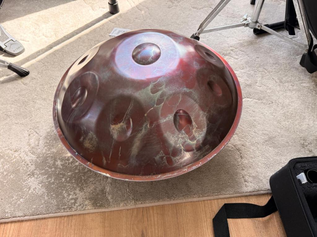 Mokum handpan D-kurd, 15 noten, Ophalen, Zo goed als nieuw, Melodische percussie