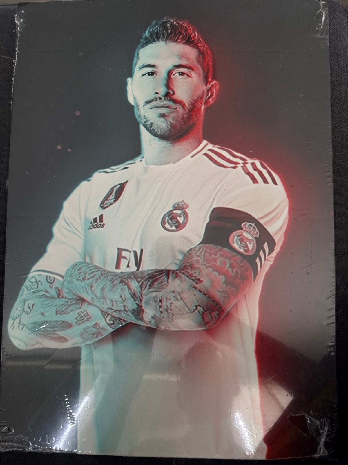 Sergio Ramos Real Madrid Poster - Nieuwstaat, Ophalen of Verzenden, Nieuw, Buitenlandse clubs, Poster, Plaatje of Sticker