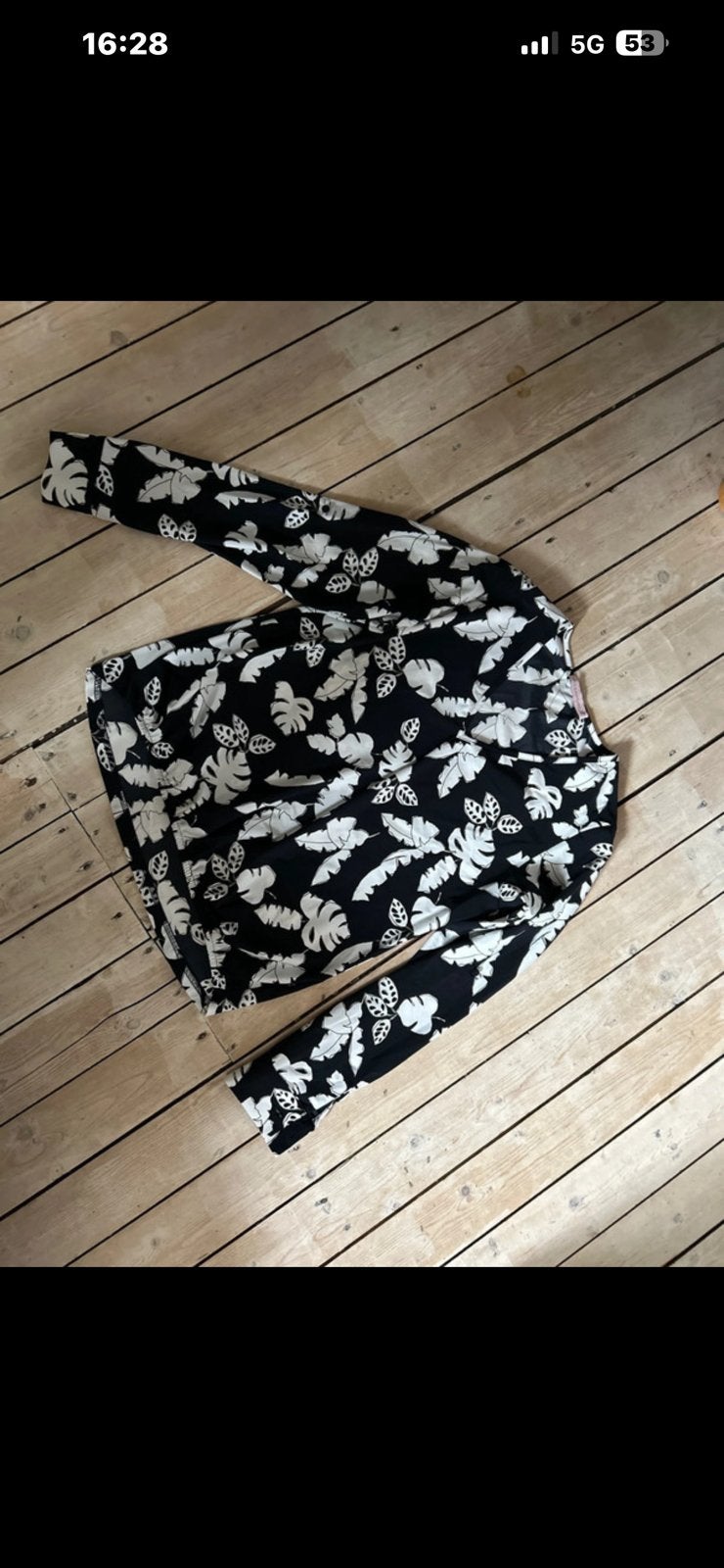 Studio Anneloes Vicky Leaf top nieuw zwart/Wit travelstof S, Ophalen of Verzenden, Nieuw, Maat 36 (S), Zwart