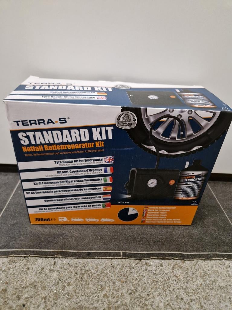 Bandenpomp Compressor reparatieset terra s caravan auto band, Ophalen