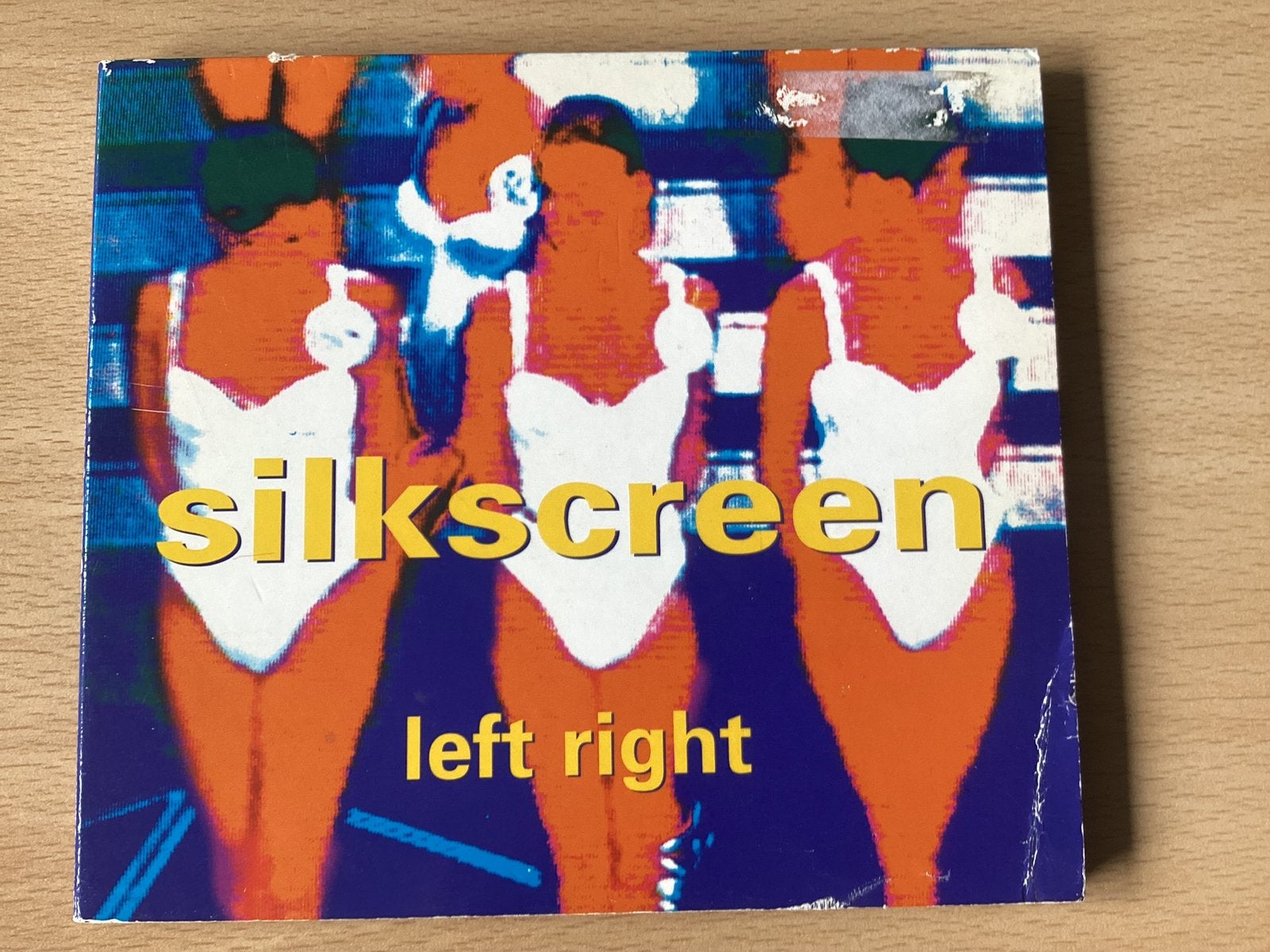 Silkscreen-Left right. Alt. Rock EP 1996 zeldzaam., Ophalen of Verzenden, Gebruikt