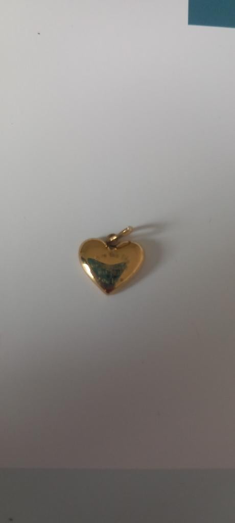 Gouden hart bedel 'Love the life' - Splinternieuw, Ophalen of Verzenden