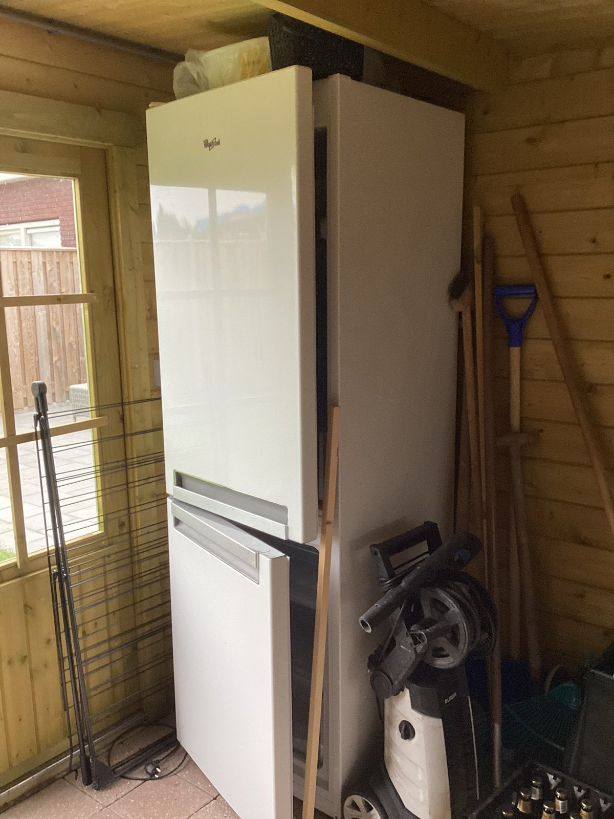 Whirlpool BLF 8122 W Koel-vriescombinatie, Ophalen, Gebruikt, 200 liter of meer, 60 cm of meer