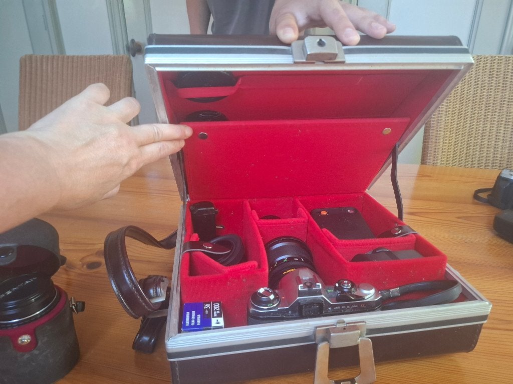 Pentax ME 35 mm camera, complete set, Ophalen, Gebruikt, Spiegelreflex, Pentax