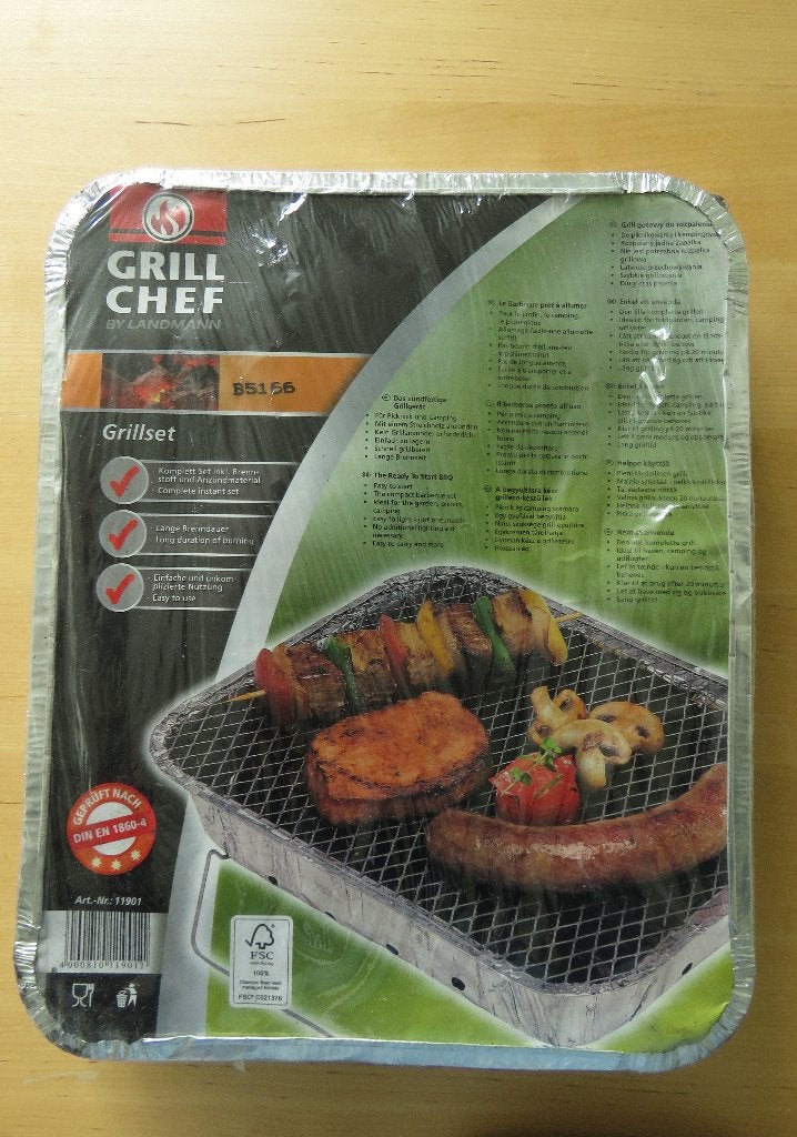 Wegwerp BBQ - Instant Barbecue, Ophalen, Nieuw