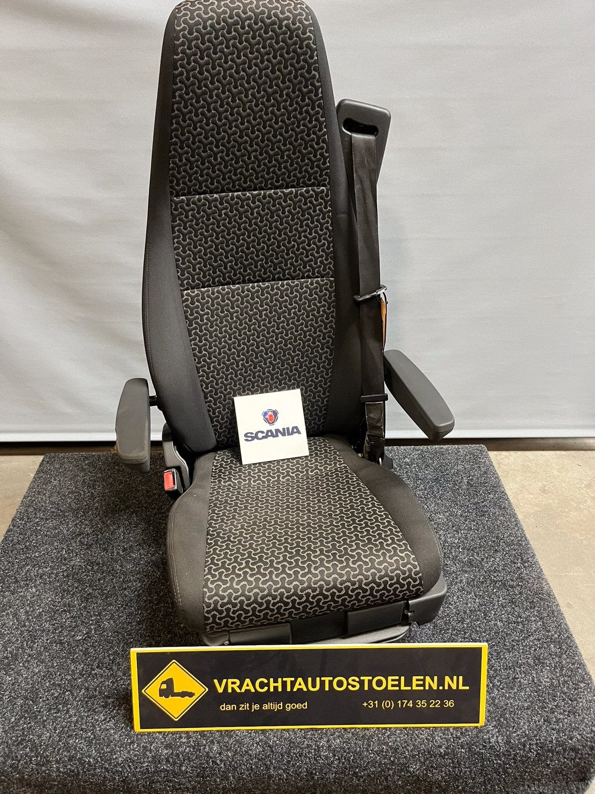Scania ISRI chauffeursstoel, stof spinner, zeer nette stoel, Ophalen of Verzenden, Nieuw, Scania