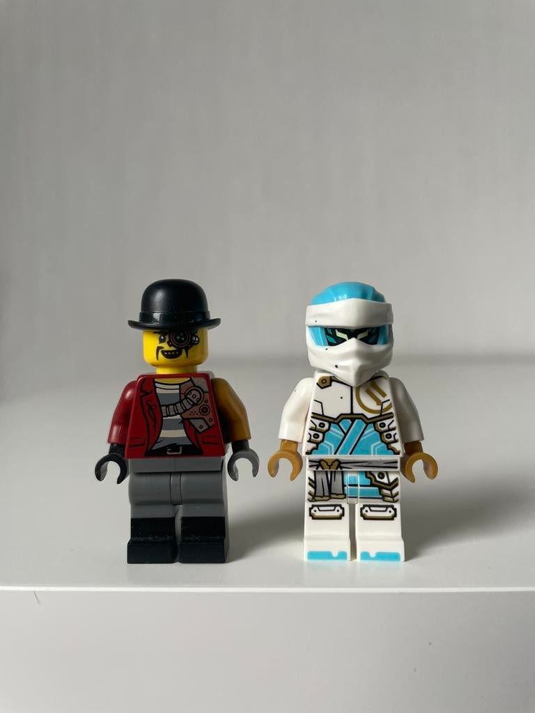 Lego Ninjago The Mechanic & Mech Pilot Zane, Ophalen, Lego, Zo goed als nieuw, Minifiguur