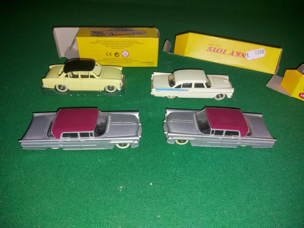 4 x atlas dinky toys voor 25 euro, Ophalen, Auto, Dinky Toys