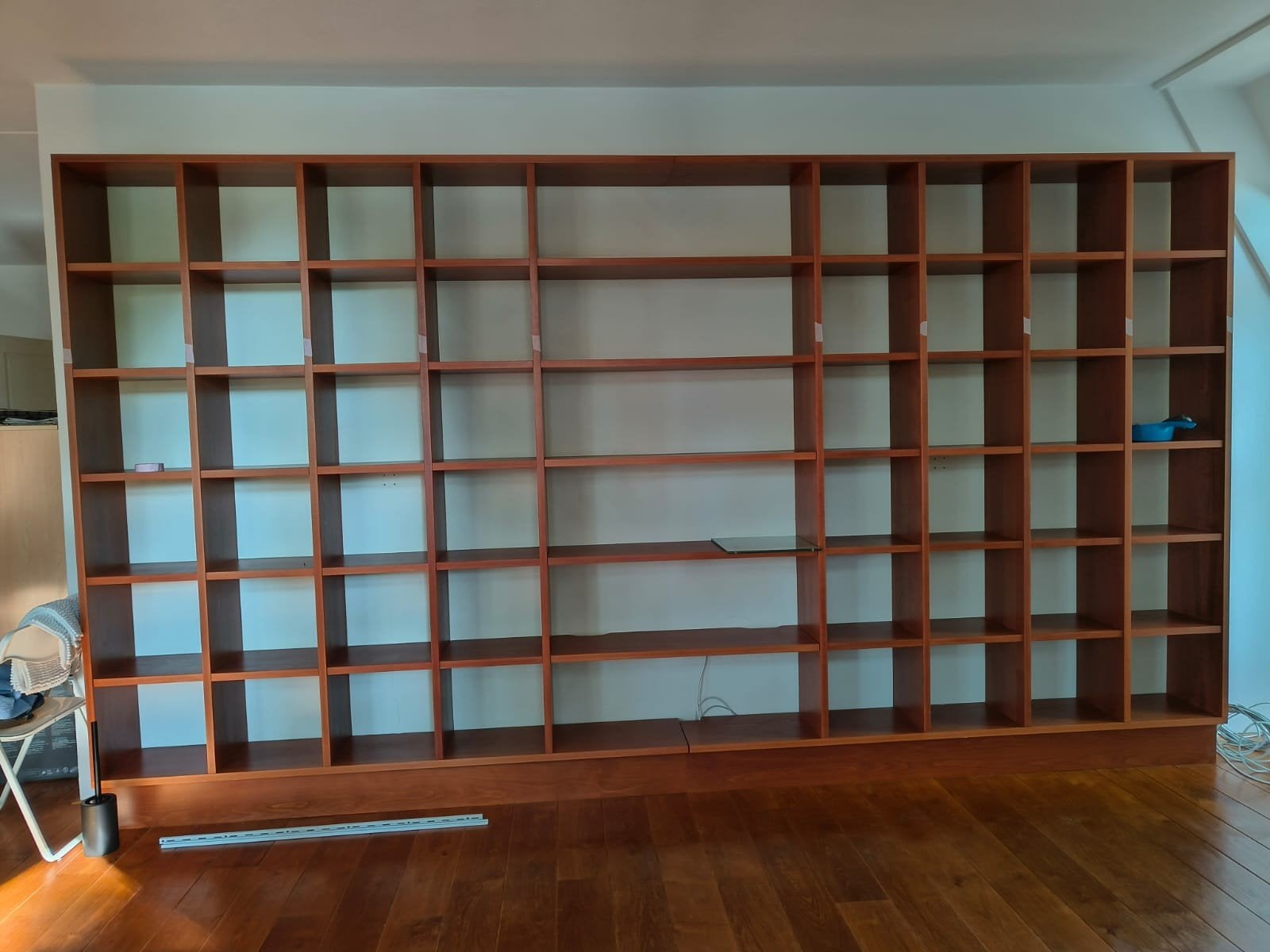 Massief houten kast, Ophalen, Gebruikt, 25 tot 50 cm, 200 cm of meer