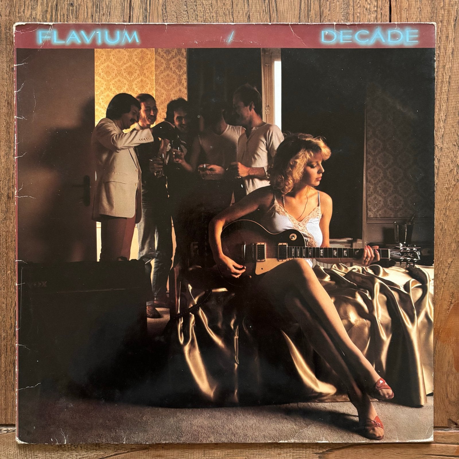 Flavium - Decade (LP) 1981 - NL Blues Rock Klassieker, LP, Gebruikt, Ophalen of Verzenden, Beschermende buitenhoes