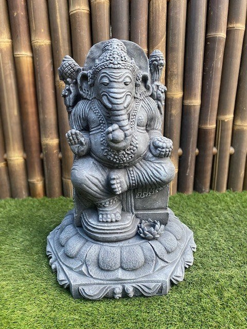Ganesha met zuil nr., Ophalen, Nieuw, Beton, Overige typen