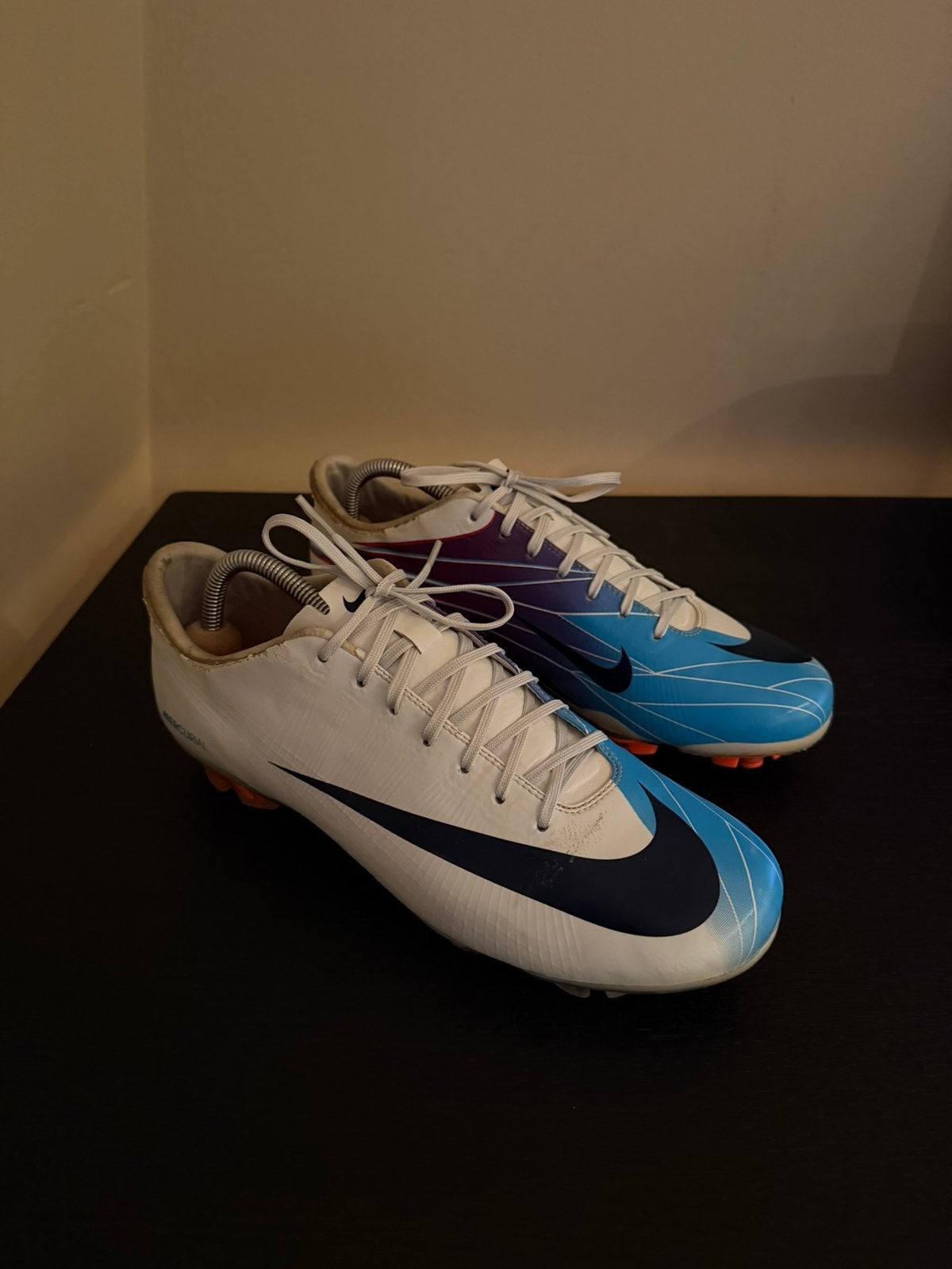 Nike Mercurial Superfly II FG voetbalschoenen (42.5), Verzenden, Zo goed als nieuw, Schoenen