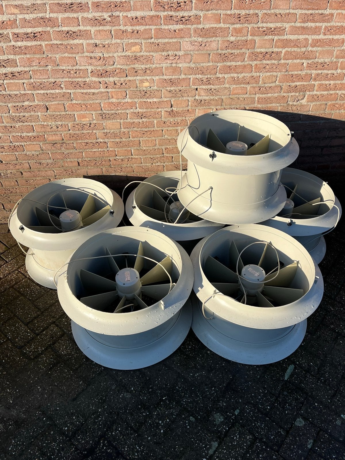 Fancom ATM-56 Ventilator/Afzuiger - 24V DC, Ophalen of Verzenden, Gebruikt, Ventilator en Afzuiger