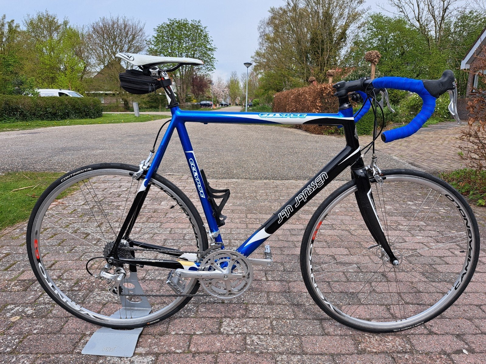 Jan Janssen racefiets - Campagnolo Veloce 10 speed, Gebruikt, Aluminium, Meer dan 20 versnellingen, Ophalen