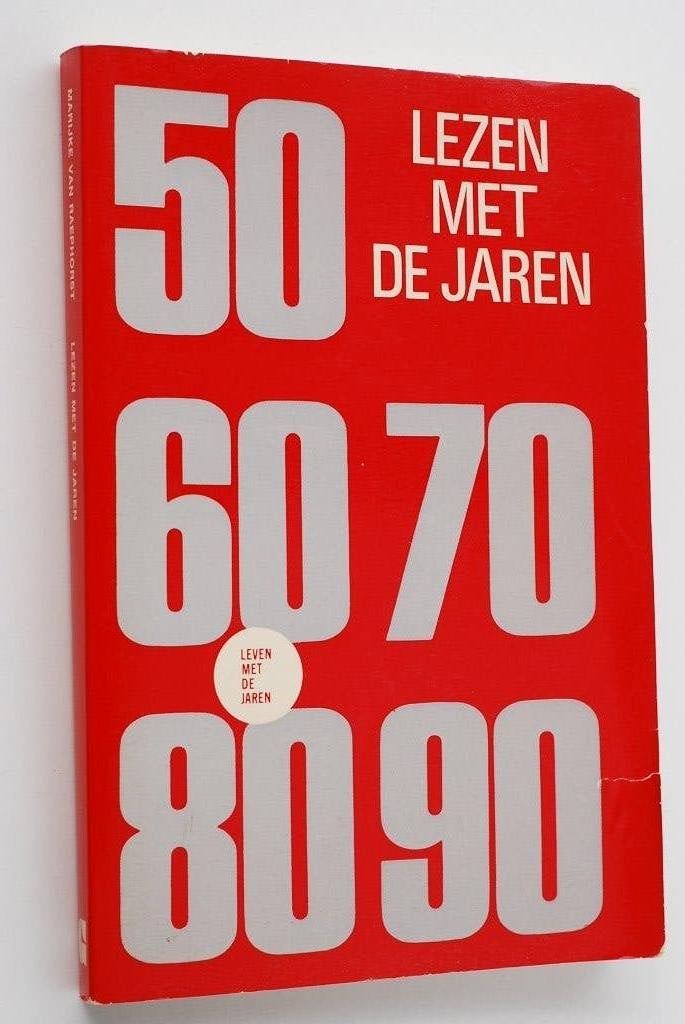 Lezen met de jaren - Marijke van Raephorst (Gottmer, 1974), Boeken, Verzenden, Gelezen, Nederland