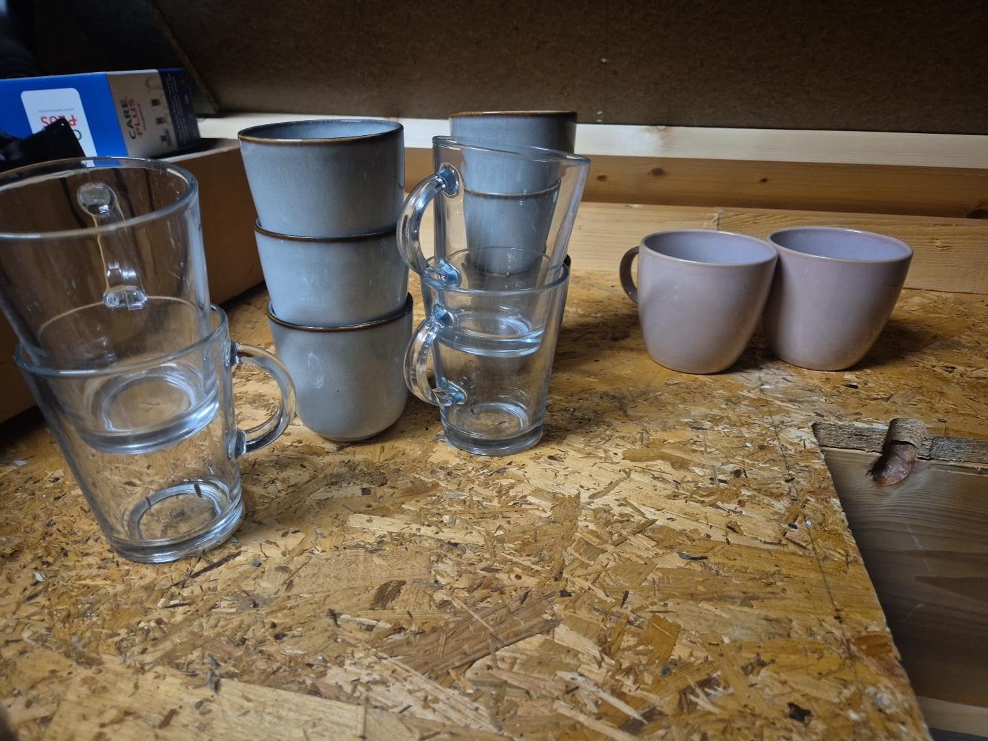 Ikea glazen en mokken - 4 glazen, 8 mokken, Ophalen of Verzenden