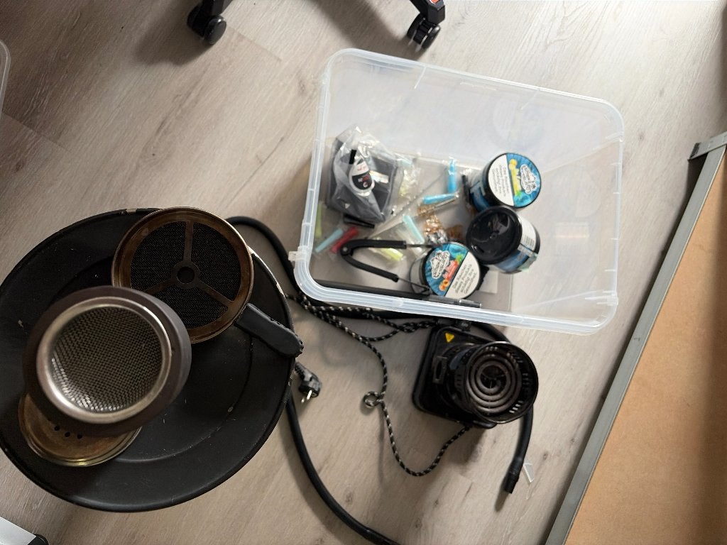 Shisha inclusief toebehoren, Ophalen of Verzenden, Gebruikt, (Water)pijp