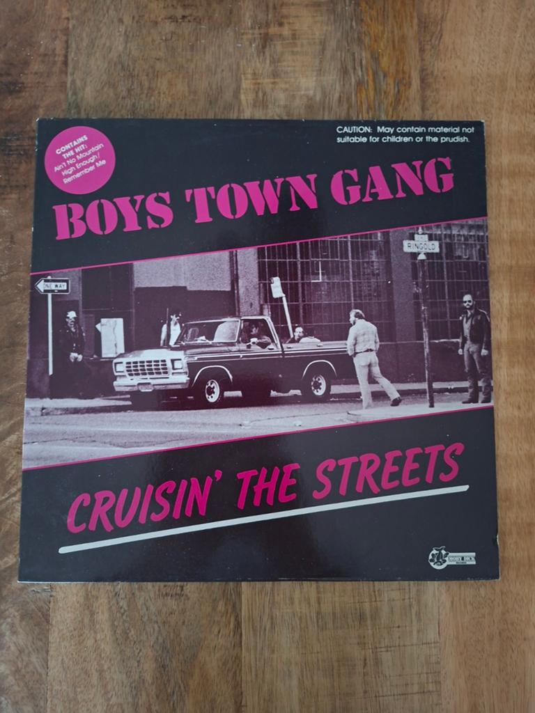 Boys Town Gang - Cruisin' The Streets LP (1981), Ophalen of Verzenden, 1980 - 1989, Gebruikt, 12 inch