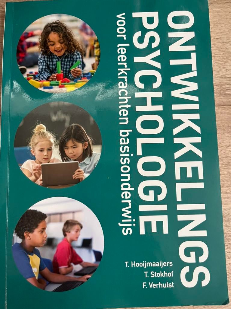 F. Verhulst - Ontwikkelingspsychologie, Verzenden, F. Verhulst; T. Stokhof; T. Hooijmaaijers, Ontwikkelingspsychologie, Zo goed als nieuw