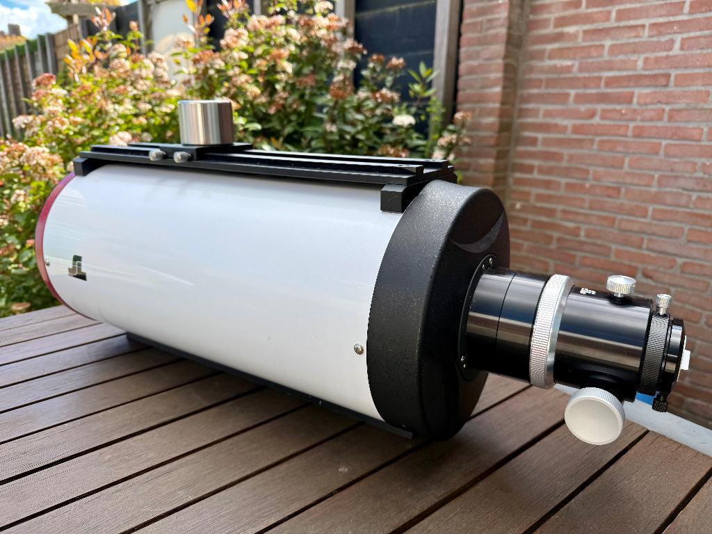 203mm (8") f12 Cassegrain telescoop, Audio, Tv en Foto, Optische apparatuur | Telescopen, Ophalen, Zo goed als nieuw, 200 mm of meer