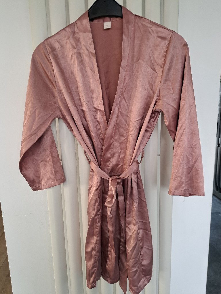 Ochtendjas / duster /peignoir S, Ophalen of Verzenden, Zo goed als nieuw, Maat 36 (S)