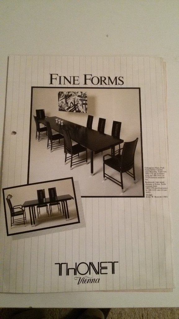Design eethoek van Thonet, Huis en Inrichting, Ophalen, Gebruikt, Thonet, 50 tot 100 cm