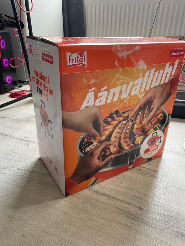 Fritel A501 Charcoal & Electric BBQ, Ophalen, Nieuw