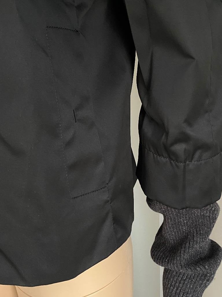 E1154 Turnover: apart jasje maat 40=M blazer colbert zwart, Kleding | Dames, Maat 38/40 (M), Zwart, Zo goed als nieuw, Jasje
