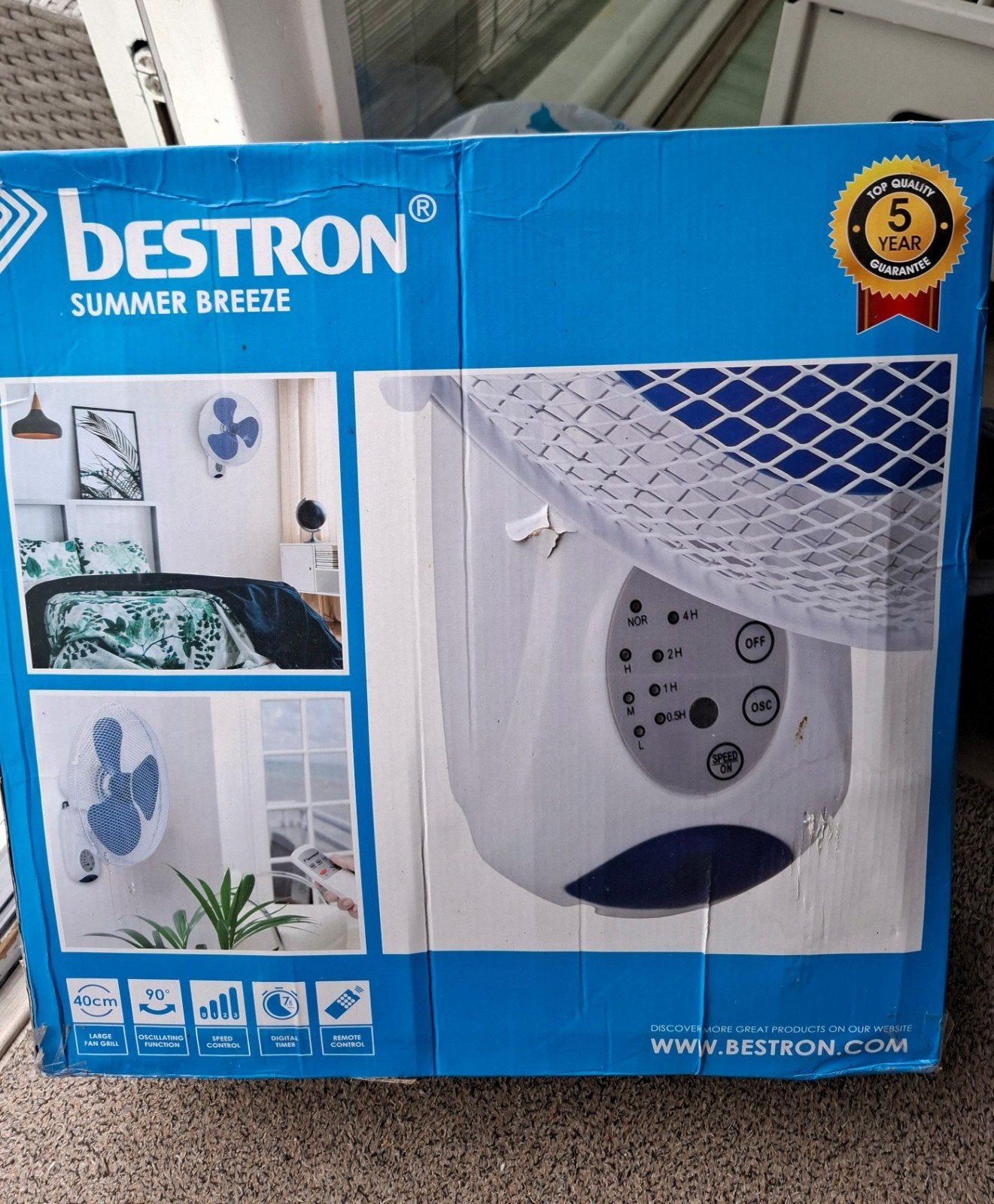 wandventilator, Ophalen, Nieuw