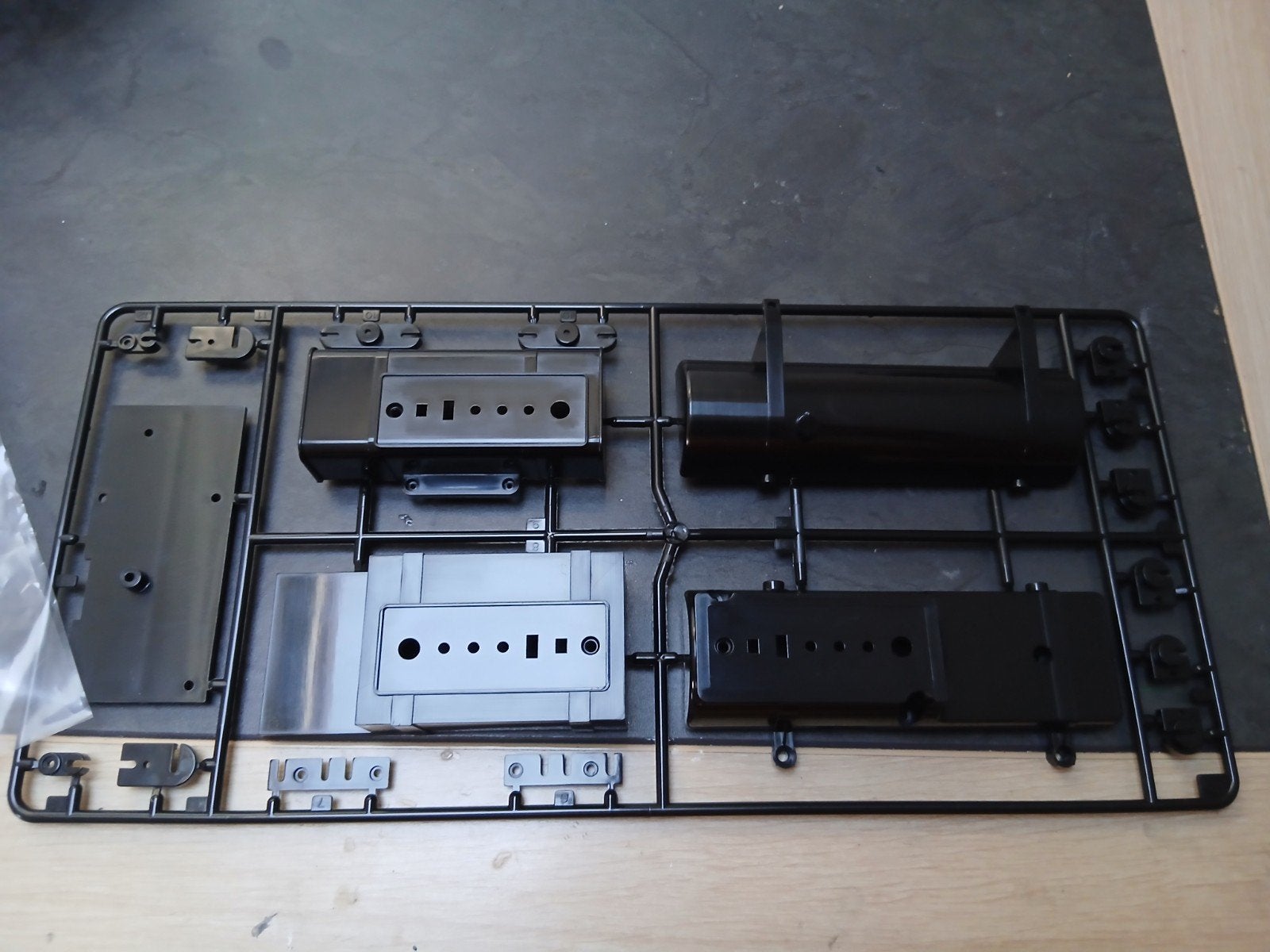 Tamiya MFC tankunit - lichtset houder rek. nieuw!, Ophalen of Verzenden, Nieuw, Schaal 1:14, Onderdeel