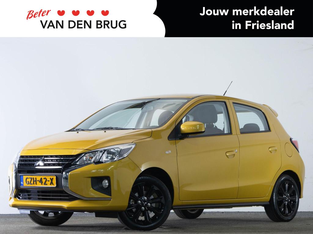 Mitsubishi Space Star 1.2 Active 70pk | Airco | Lichtmetalen, Auto's, Voorwielaandrijving, Stof, Gebruikt, 850 kg