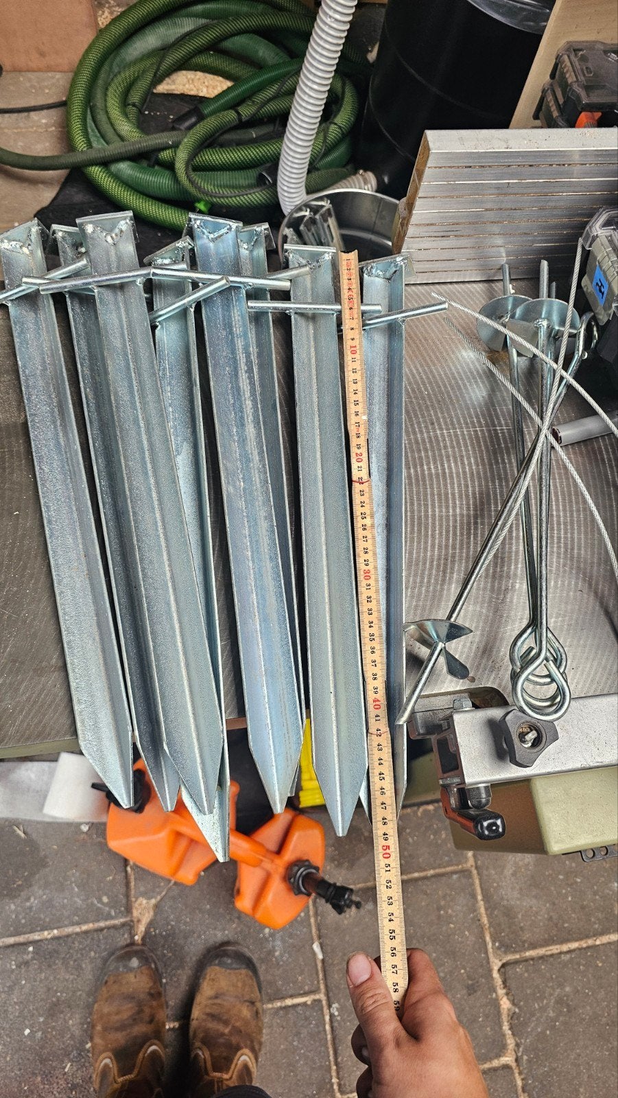 Stormharingen tentharingen 50cm, Ophalen of Verzenden