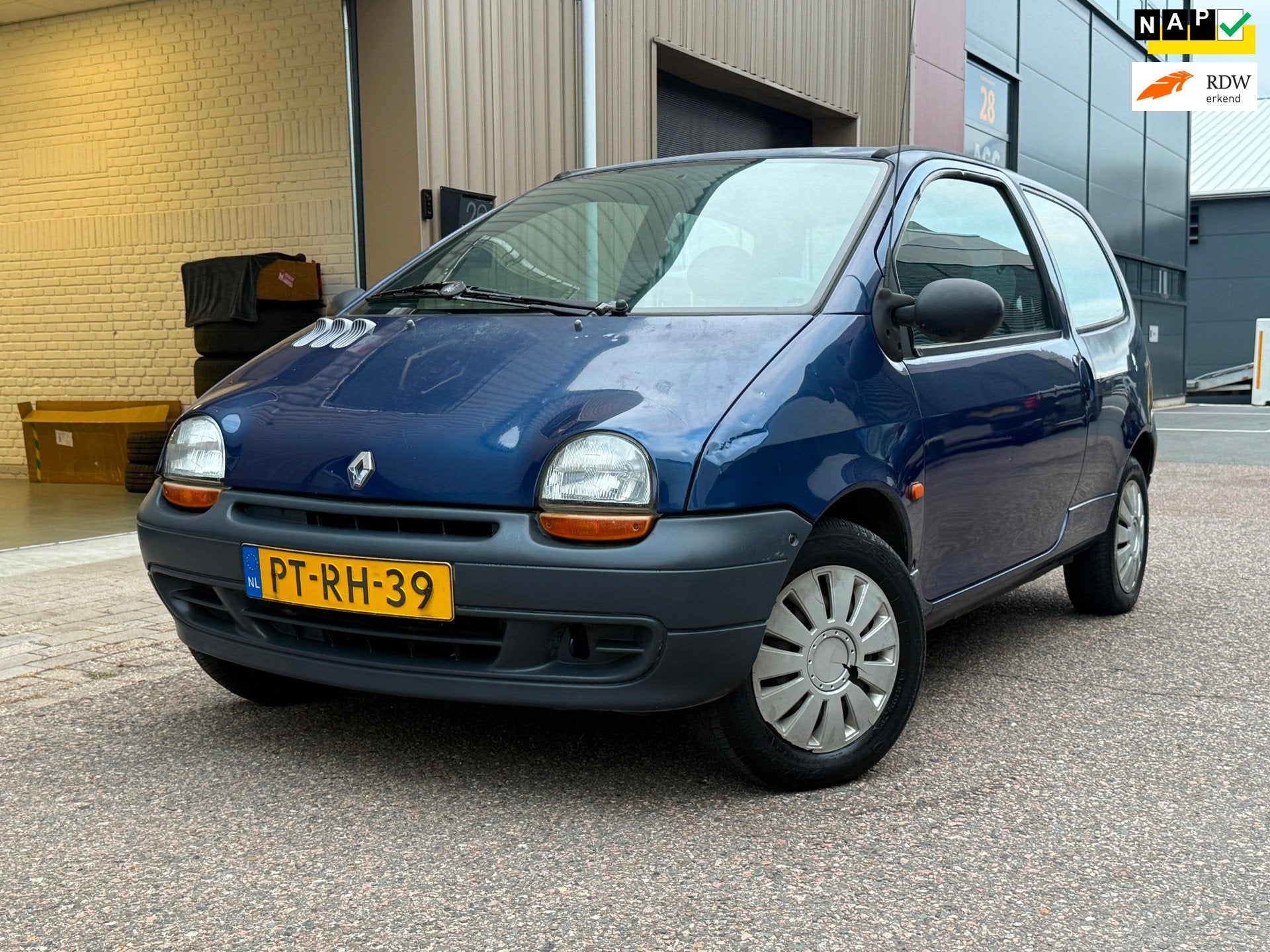 Renault Twingo 1.2 'Matic Vol Automaat, Gebruikt, 4 cilinders, 450 kg, Origineel Nederlands