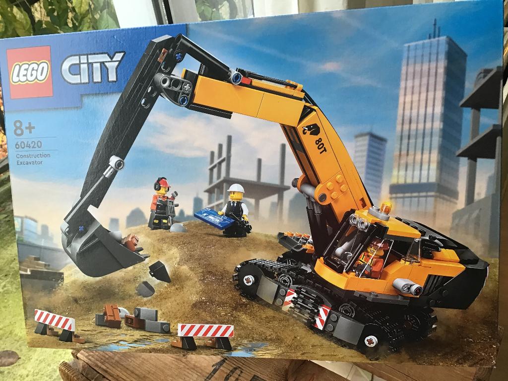 Lego City 60420 Gele Graafmachine (MISB), Kinderen en Baby's, Speelgoed | Duplo en Lego, Nieuw, Lego, Complete set, Compleet, Ongeopend/sealed