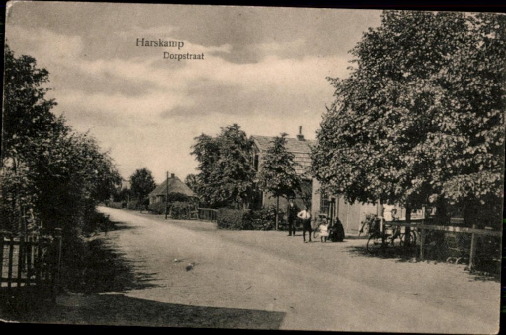 Harskamp KVR06 1566 Dorpstraat, Ophalen of Verzenden, 1940 tot 1960, Ongelopen, Gelderland
