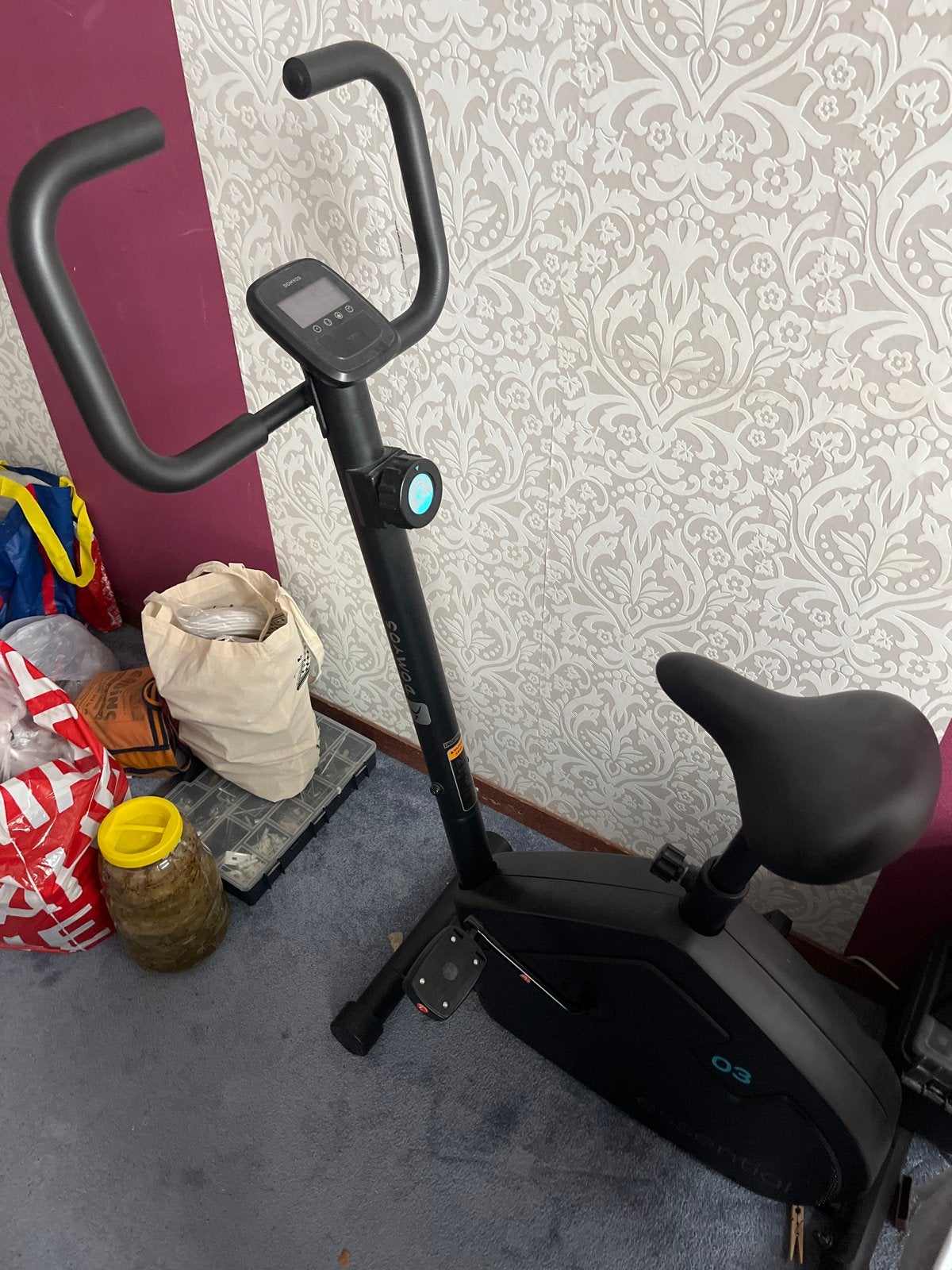 Domyos Essential 03 Hometrainer – Goede staat, Gebruikt, Ophalen of Verzenden, Metaal, Benen