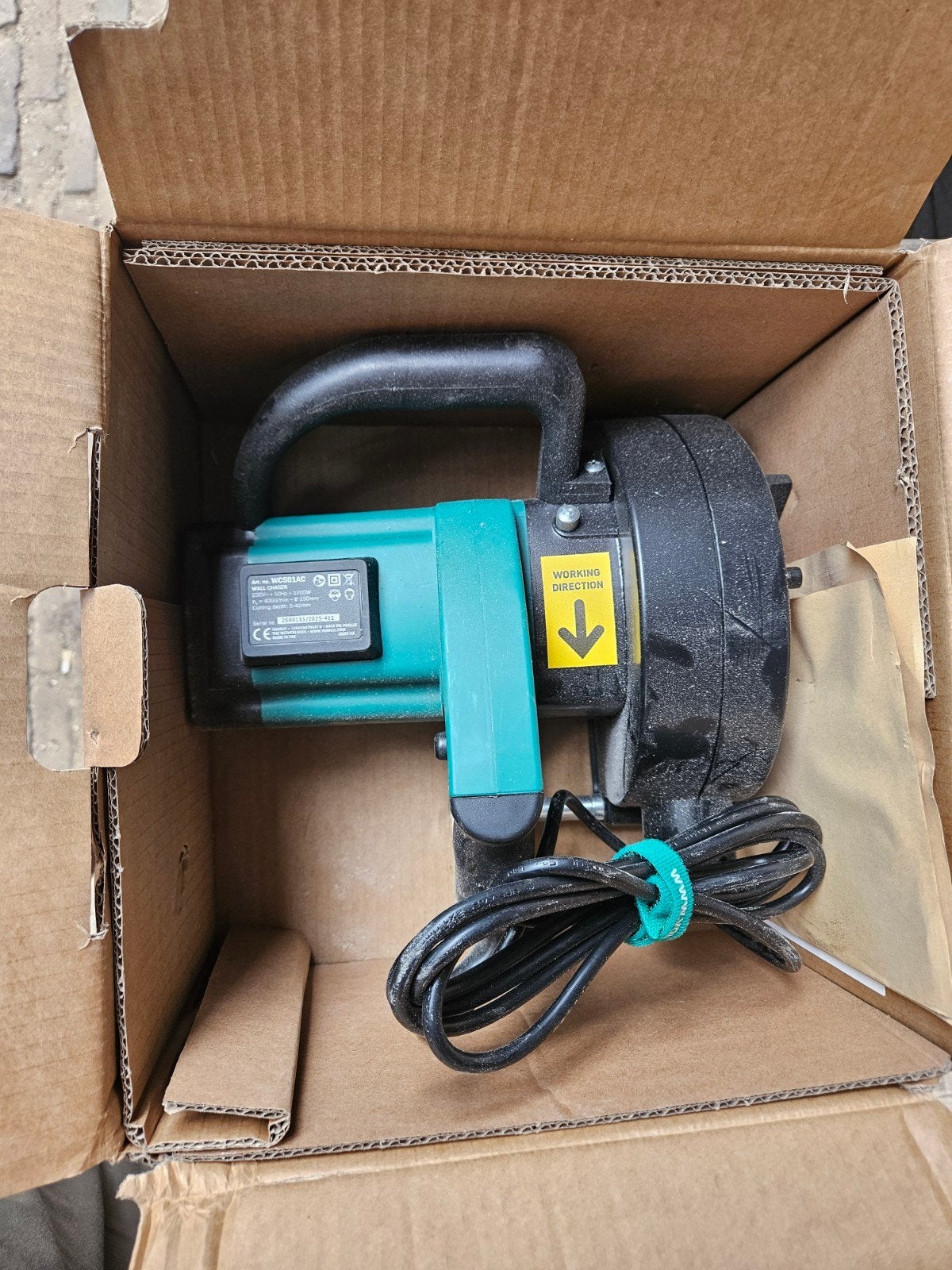 VONROC WC501AC Muurfrees - Nieuw in doos, Doe-het-zelf en Verbouw, Gereedschap | Zaagmachines, VONROC, Overige typen, Nieuw, Ophalen of Verzenden